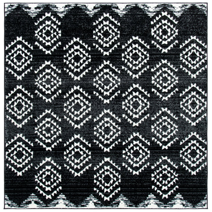 SAFAVIEH Skyler Collection SKY179Z Black / Ivory Rug Image 1