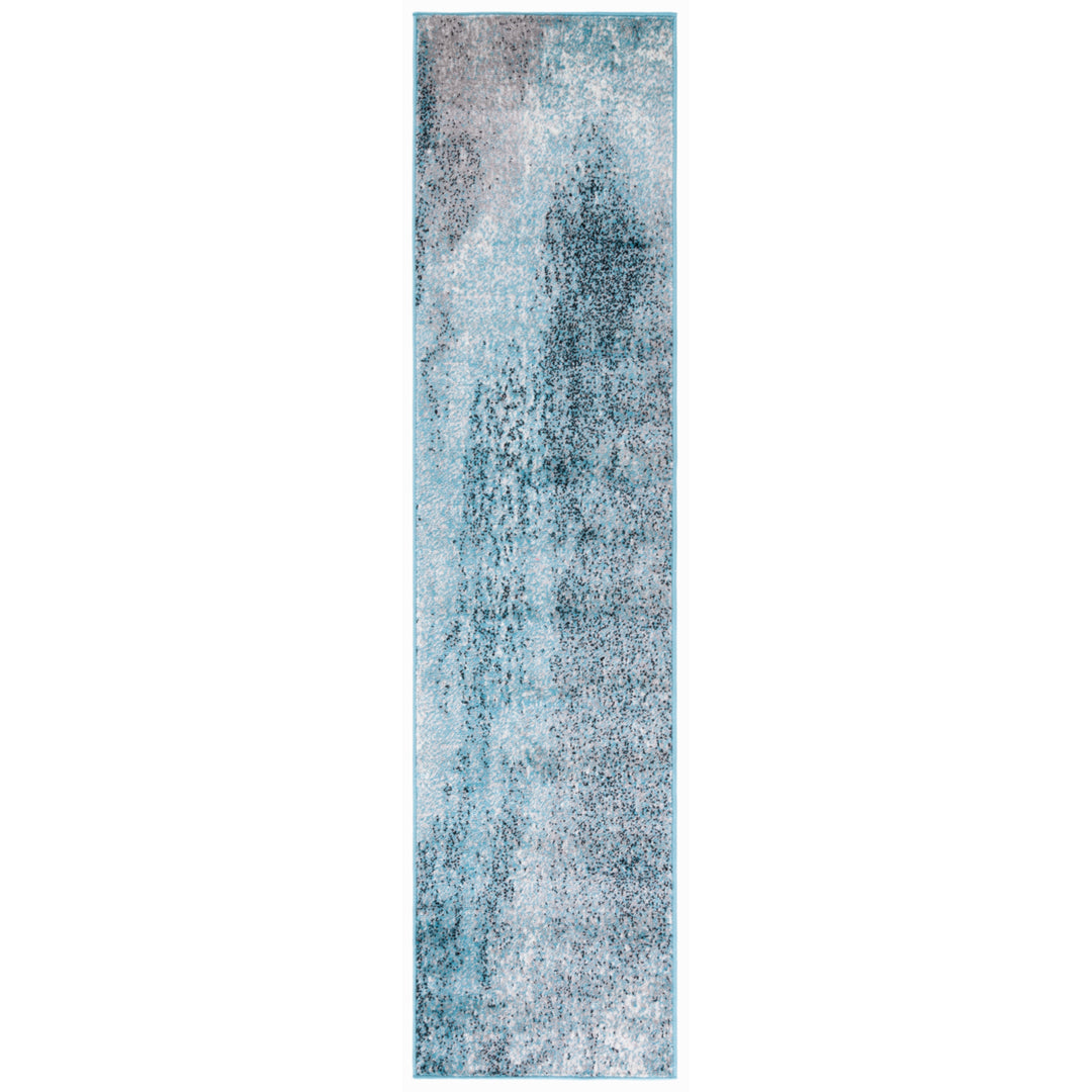 SAFAVIEH Skyler Collection SKY163G Silver / Blue Rug Image 5