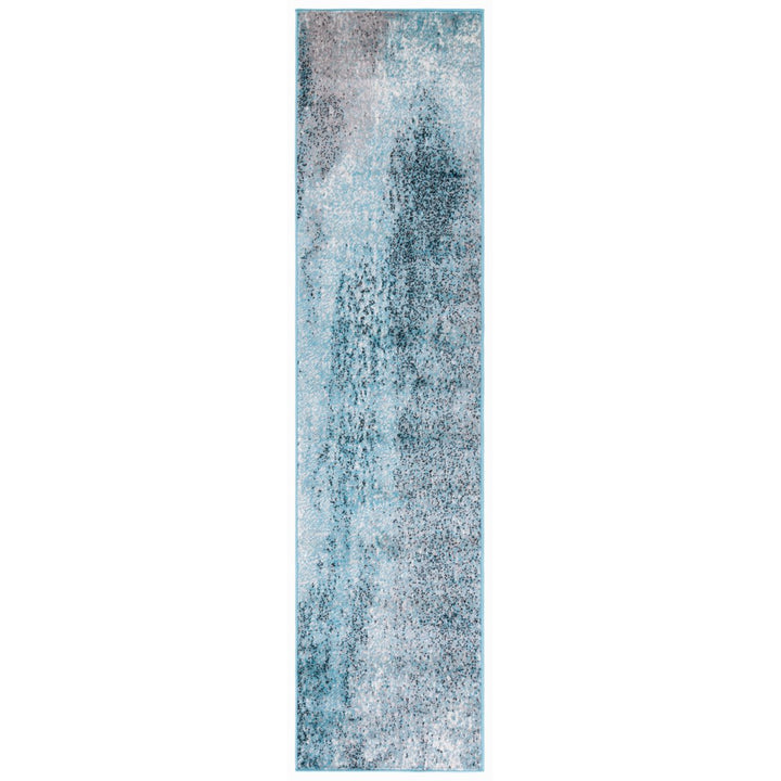 SAFAVIEH Skyler Collection SKY163G Silver / Blue Rug Image 1