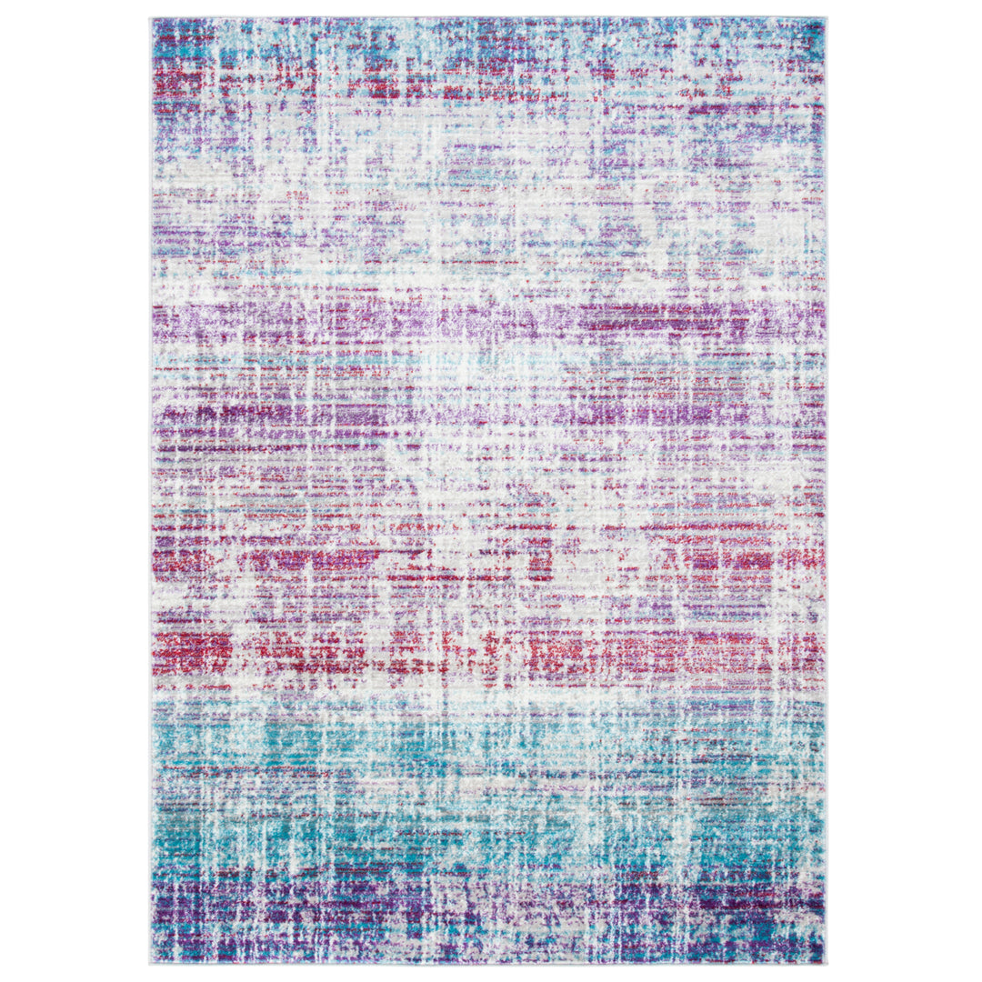 SAFAVIEH Skyler Collection SKY183V Silver / Purple Rug Image 10