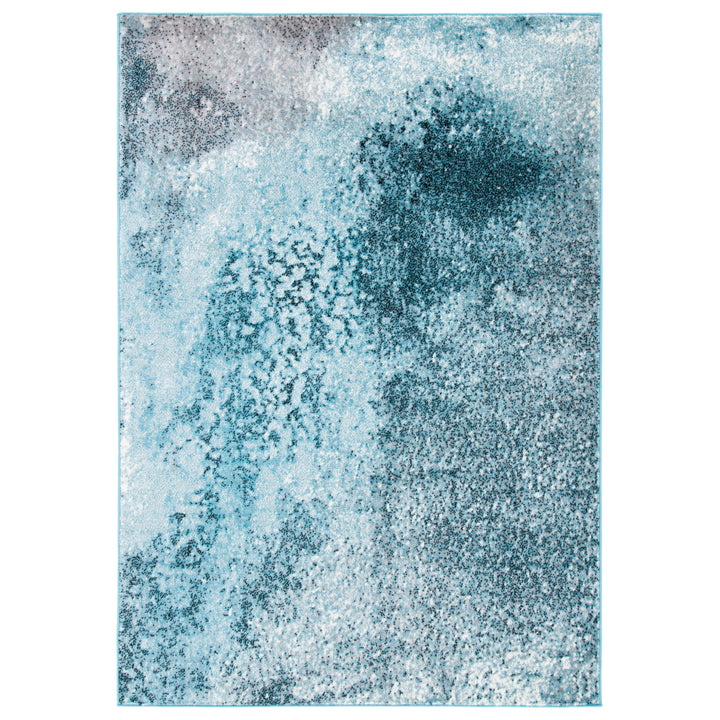 SAFAVIEH Skyler Collection SKY163G Silver / Blue Rug Image 11