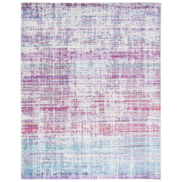 SAFAVIEH Skyler Collection SKY183V Silver / Purple Rug Image 11