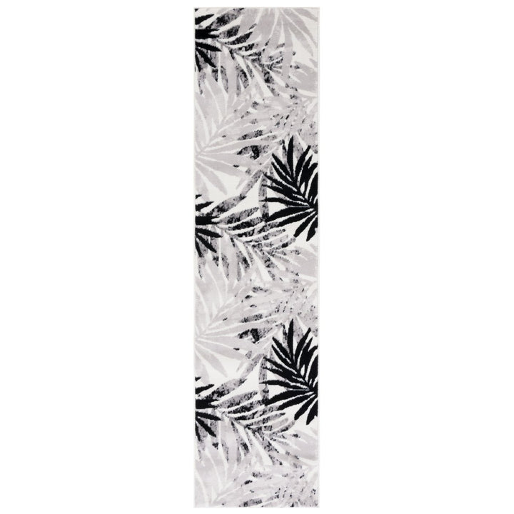 SAFAVIEH Skyler Collection SKY189A Ivory / Black Rug Image 1