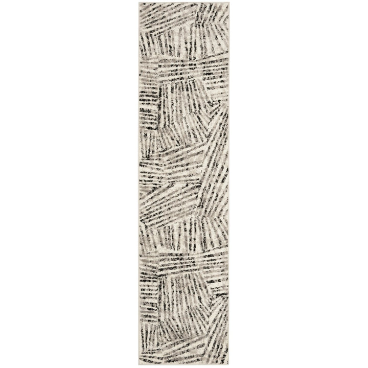 SAFAVIEH Skyler Collection SKY191K Grey / Ivory Rug Image 5