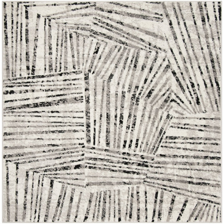 SAFAVIEH Skyler Collection SKY191K Grey / Ivory Rug Image 6