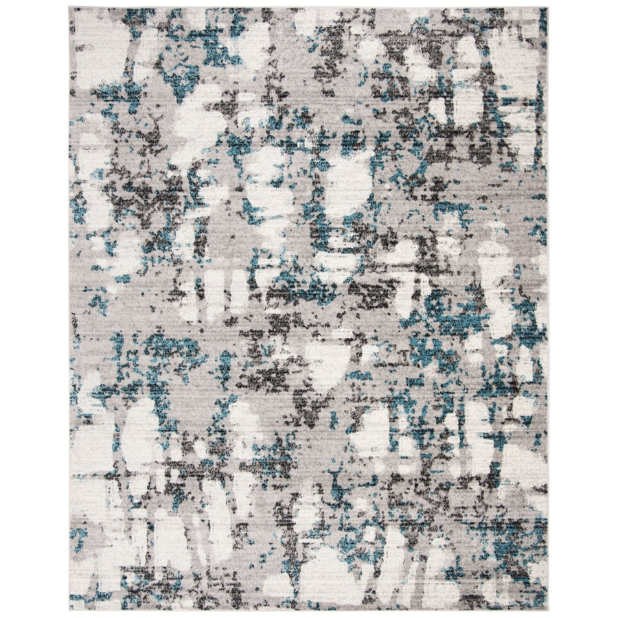 SAFAVIEH Skyler Collection SKY193B Grey / Blue Rug Image 1