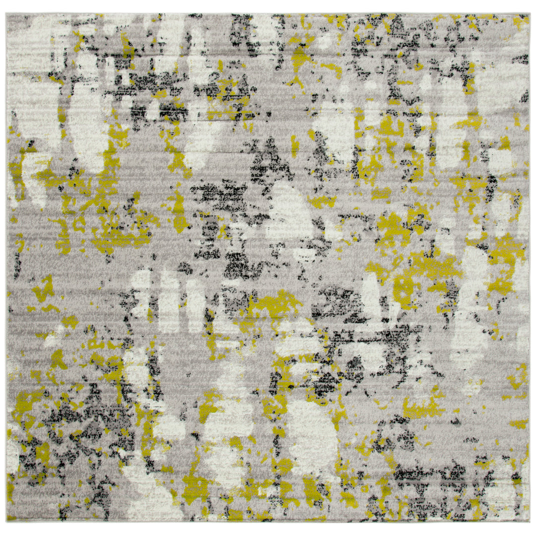 SAFAVIEH Skyler Collection SKY193G Grey / Green Rug Image 6