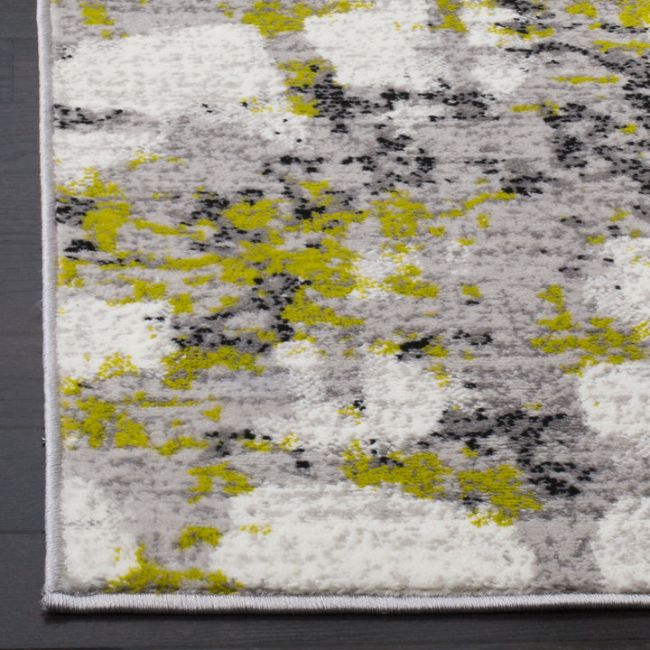 SAFAVIEH Skyler Collection SKY193G Grey / Green Rug Image 7