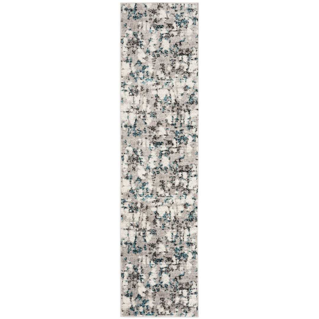 SAFAVIEH Skyler Collection SKY193B Grey / Blue Rug Image 5