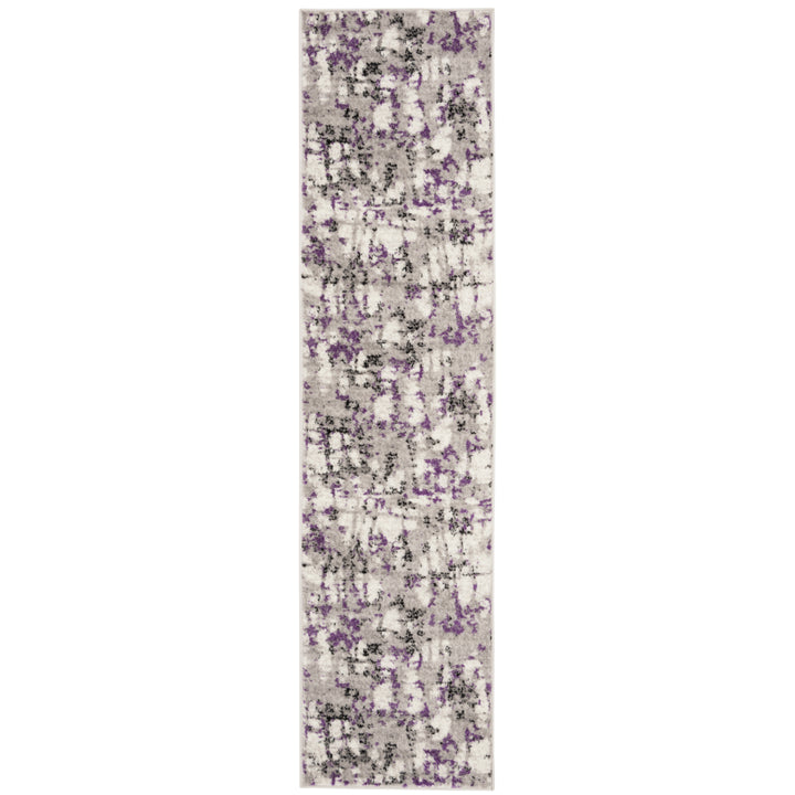 SAFAVIEH Skyler Collection SKY193R Grey / Purple Rug Image 4