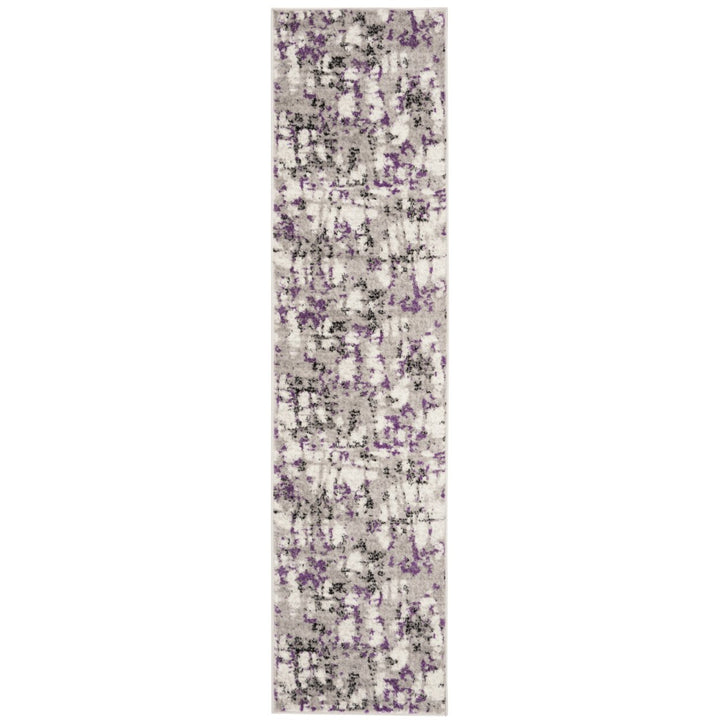 SAFAVIEH Skyler Collection SKY193R Grey / Purple Rug Image 1