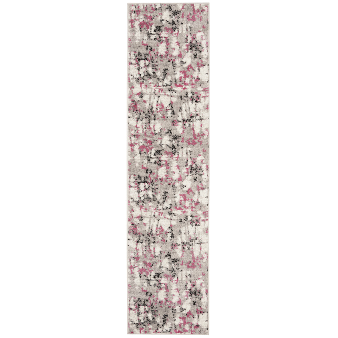 SAFAVIEH Skyler Collection SKY193P Grey / Pink Rug Image 5