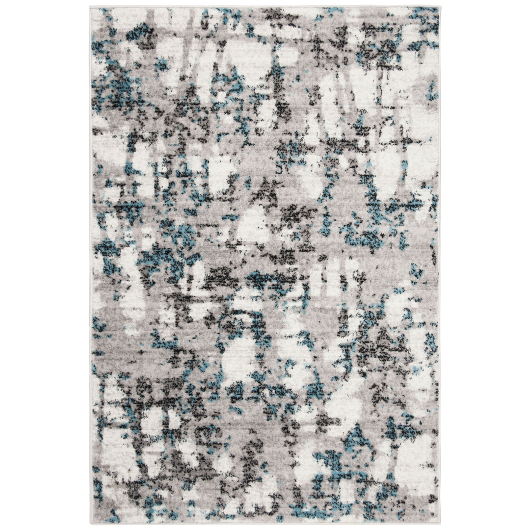 SAFAVIEH Skyler Collection SKY193B Grey / Blue Rug Image 9