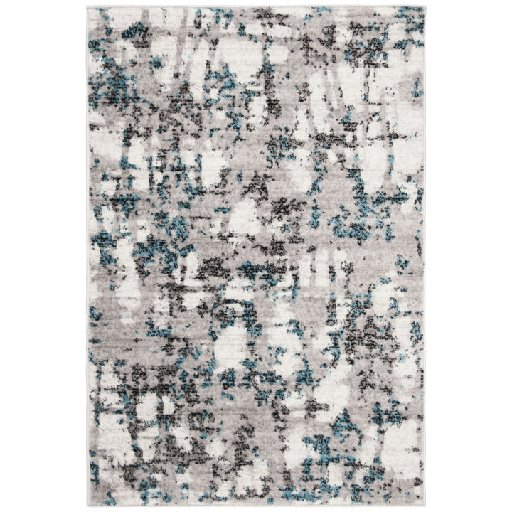 SAFAVIEH Skyler Collection SKY193B Grey / Blue Rug Image 9