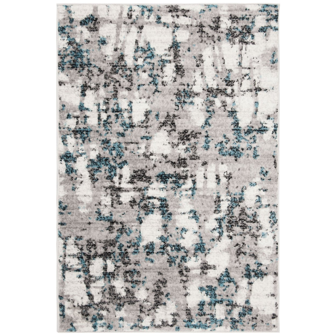 SAFAVIEH Skyler Collection SKY193B Grey / Blue Rug Image 1