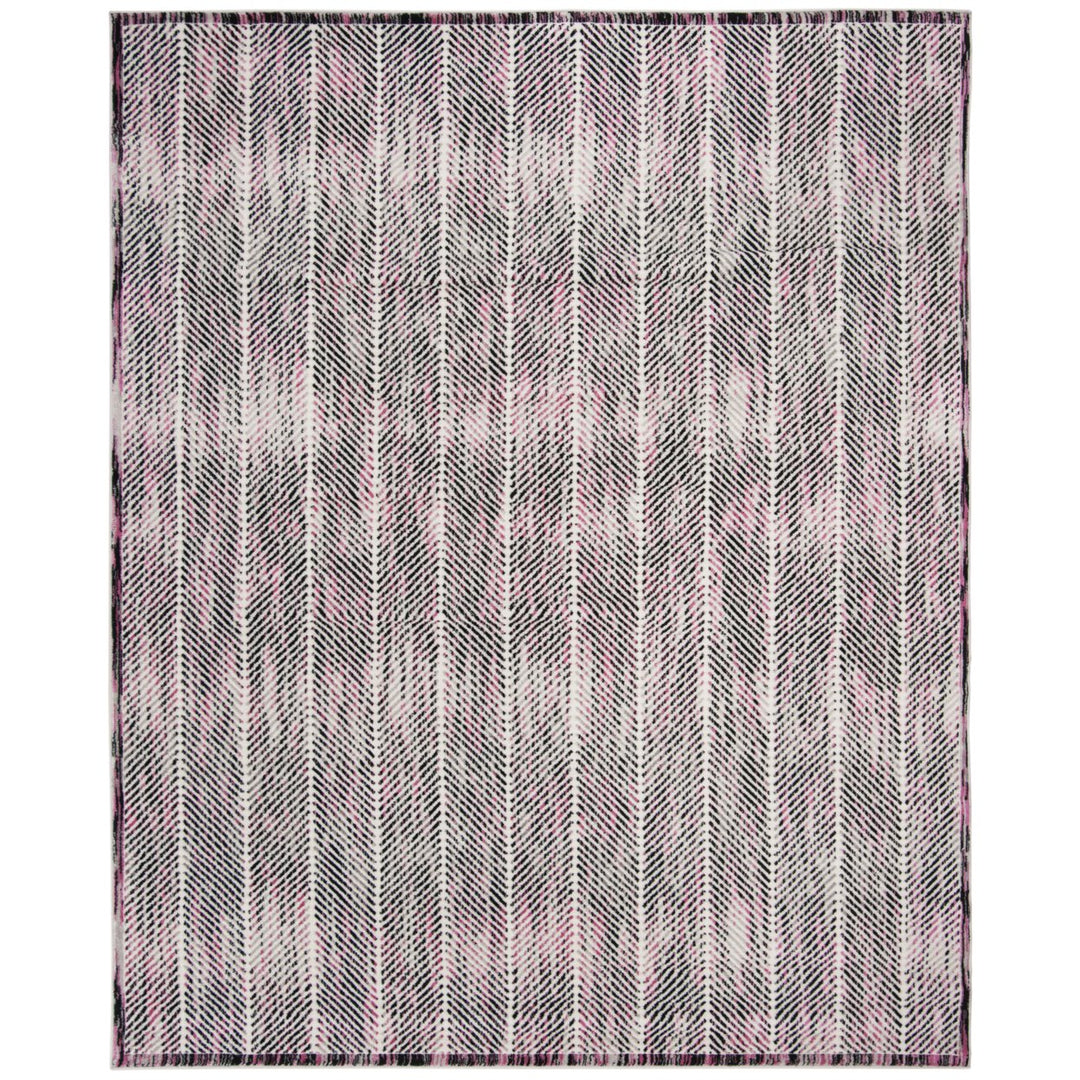 SAFAVIEH Skyler Collection SKY194P Grey / Pink Rug Image 1