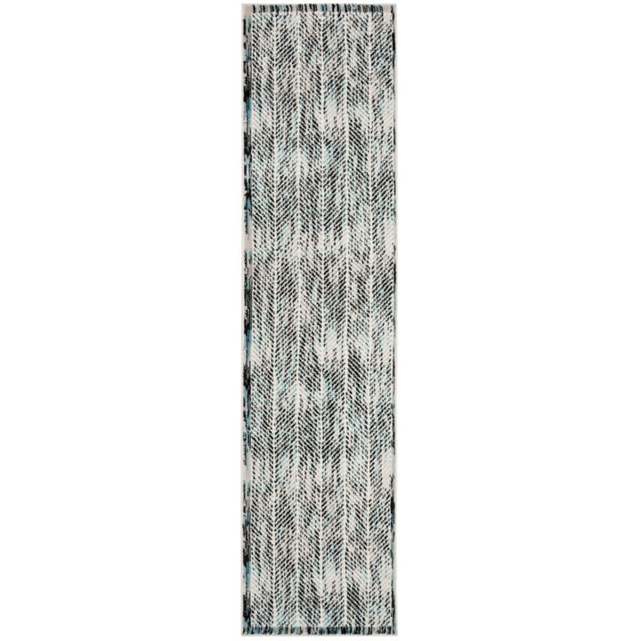 SAFAVIEH Skyler Collection SKY194B Grey / Blue Rug Image 5