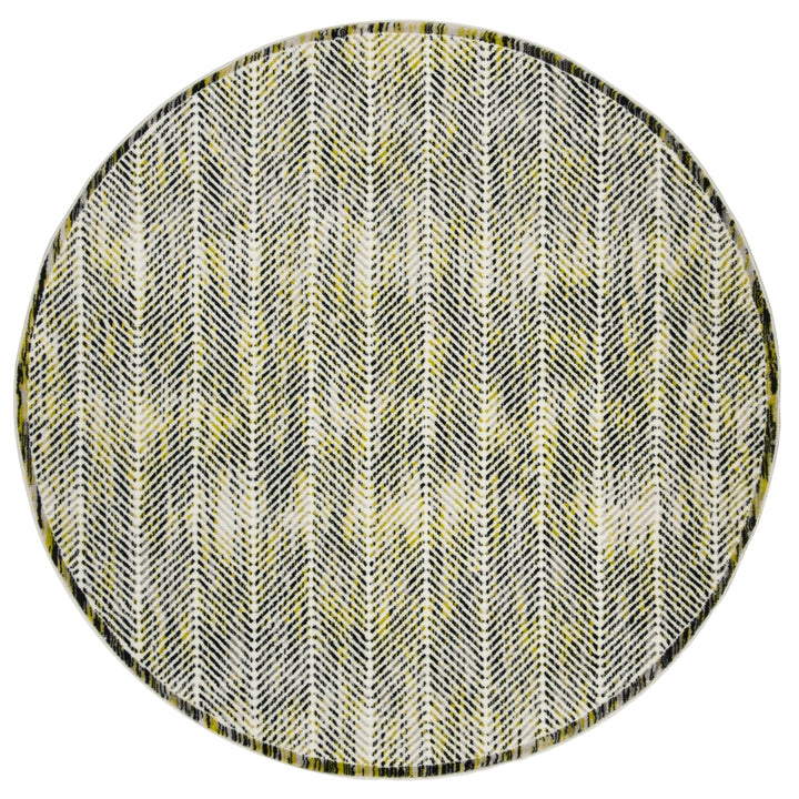 SAFAVIEH Skyler Collection SKY194G Grey / Green Rug Image 4