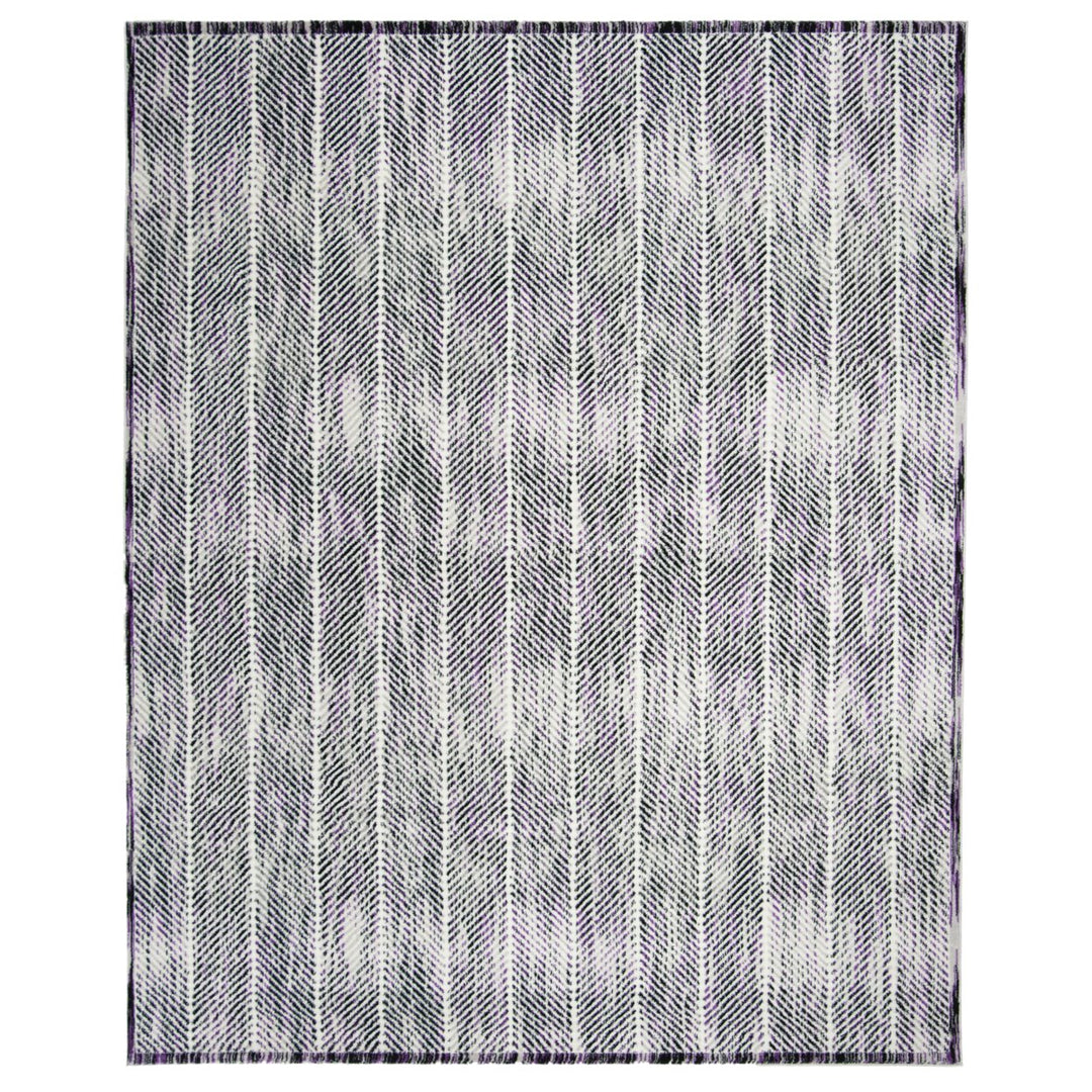 SAFAVIEH Skyler Collection SKY194R Grey / Purple Rug Image 1