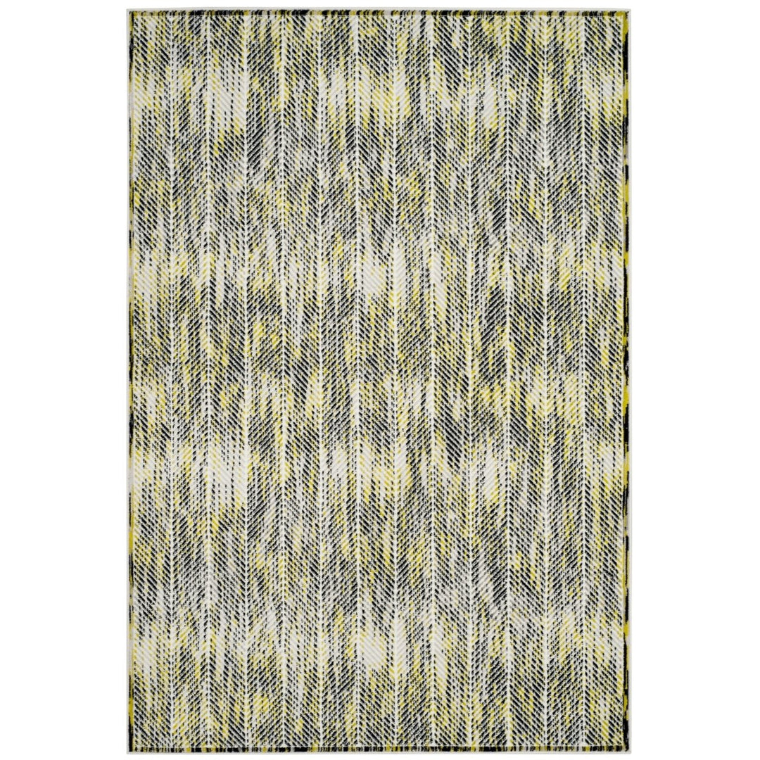 SAFAVIEH Skyler Collection SKY194G Grey / Green Rug Image 9