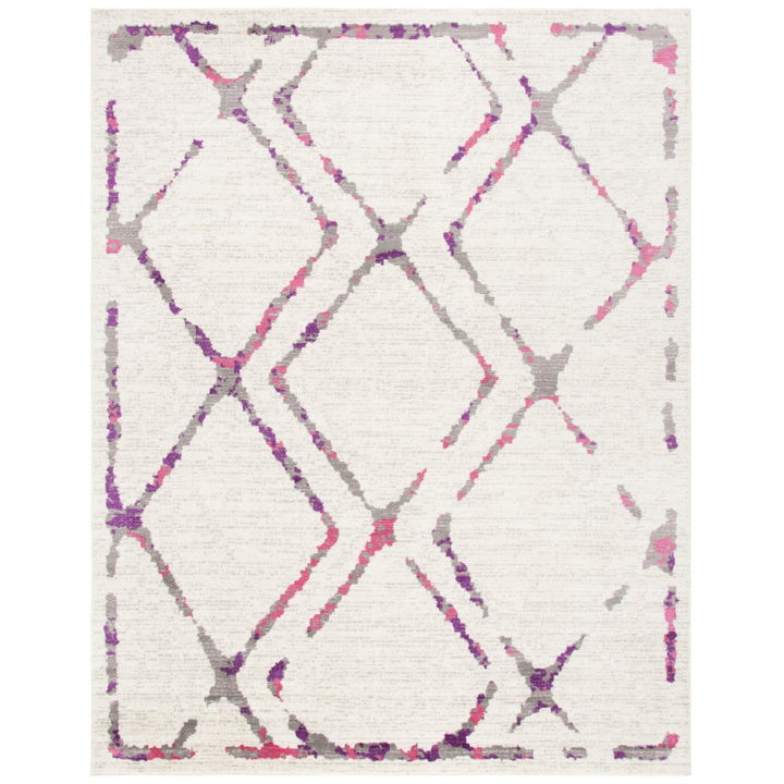 SAFAVIEH Skyler Collection SKY197F Ivory / Pink Rug Image 1