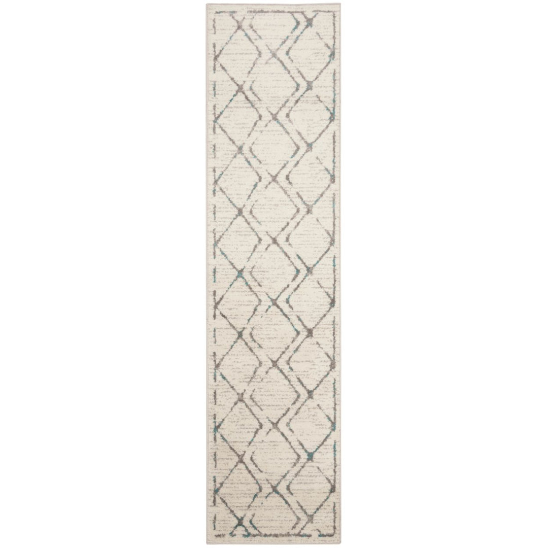 SAFAVIEH Skyler Collection SKY197D Ivory / Blue Rug Image 5