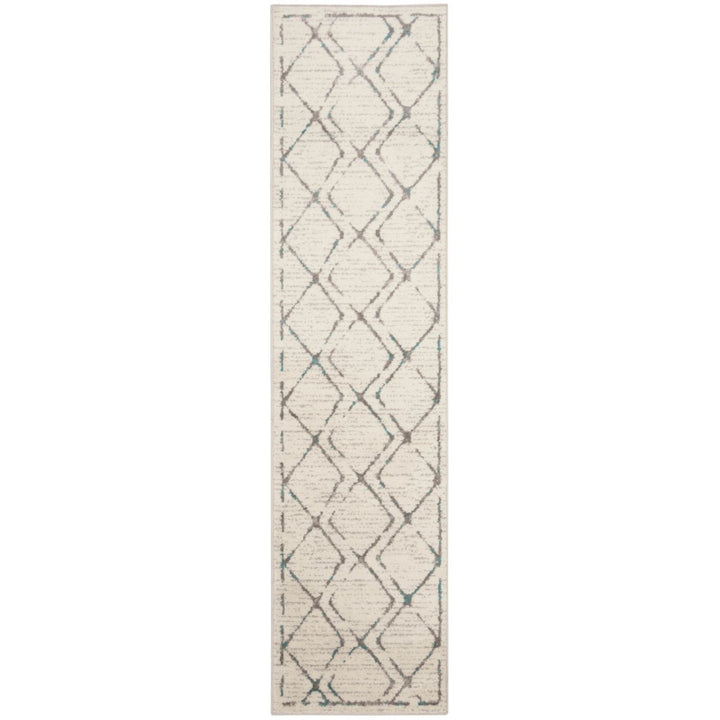 SAFAVIEH Skyler Collection SKY197D Ivory / Blue Rug Image 5