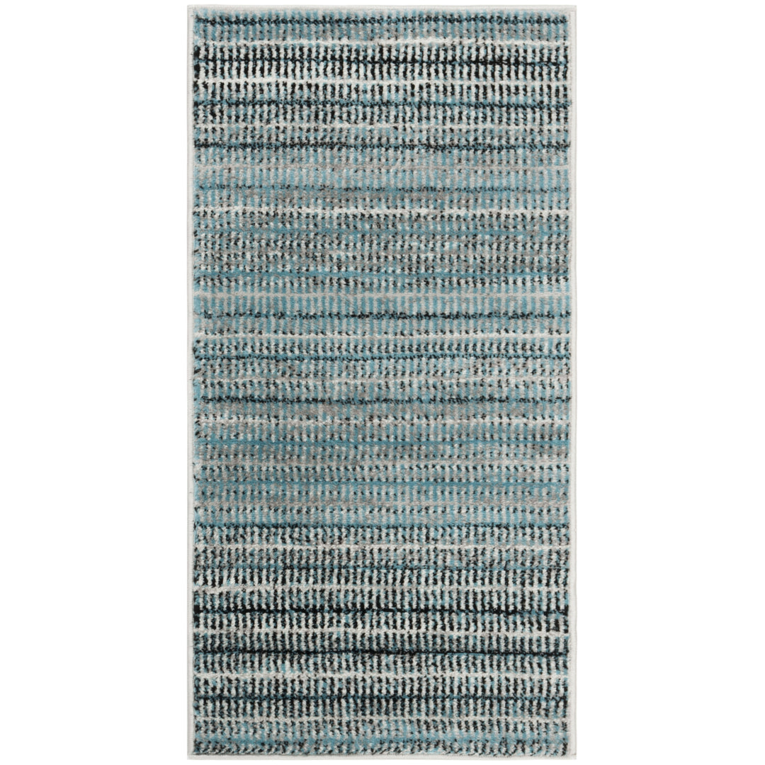 SAFAVIEH Skyler Collection SKY196C Blue / Grey Rug Image 8