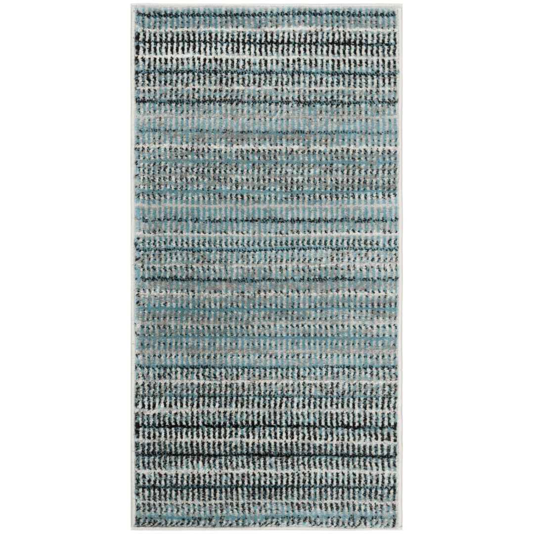 SAFAVIEH Skyler Collection SKY196C Blue / Grey Rug Image 1