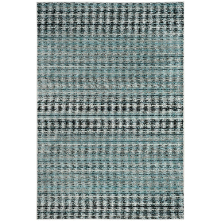 SAFAVIEH Skyler Collection SKY196C Blue / Grey Rug Image 10