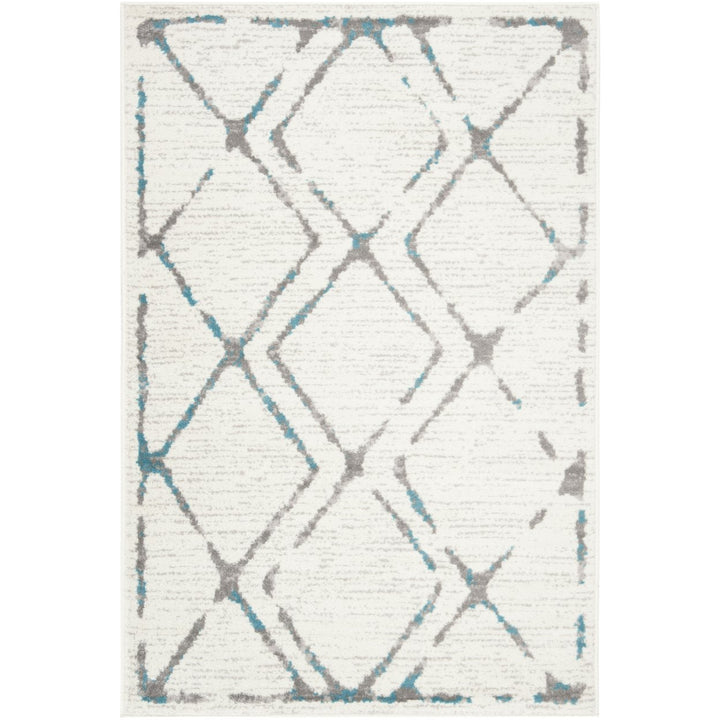 SAFAVIEH Skyler Collection SKY197D Ivory / Blue Rug Image 9