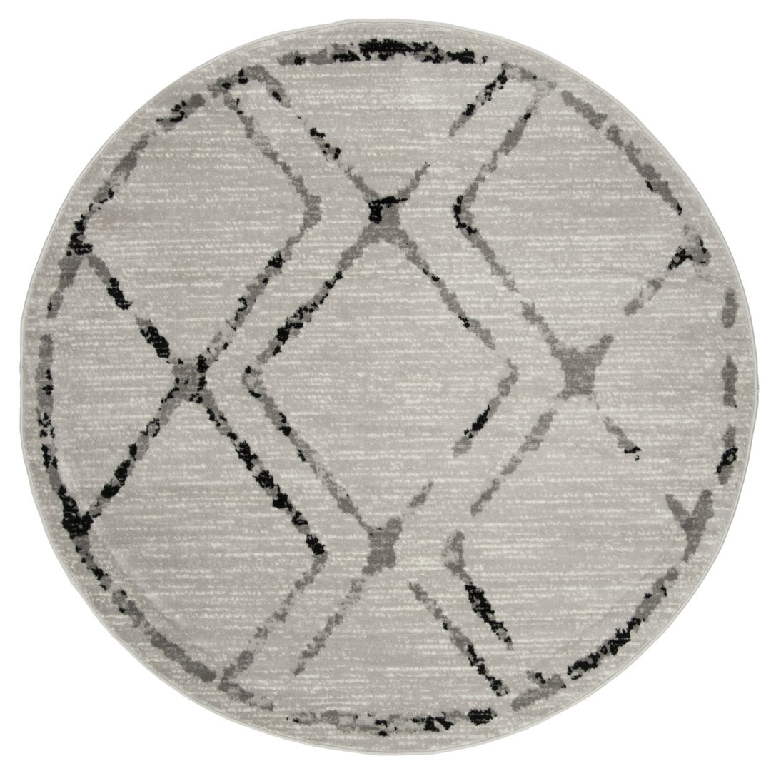 SAFAVIEH Skyler Collection SKY197H Ivory / Grey Rug Image 1