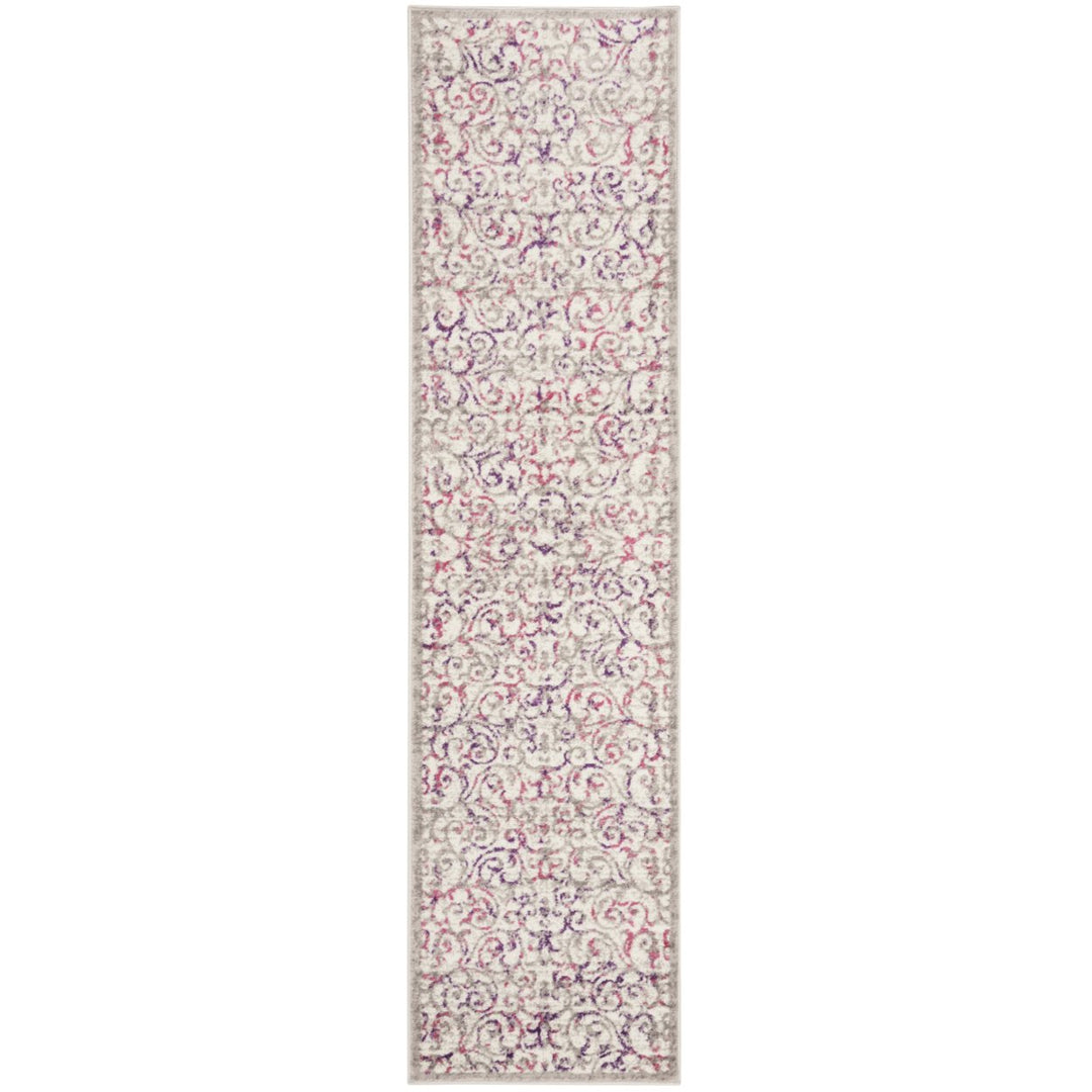 SAFAVIEH Skyler Collection SKY198F Ivory / Pink Rug Image 5