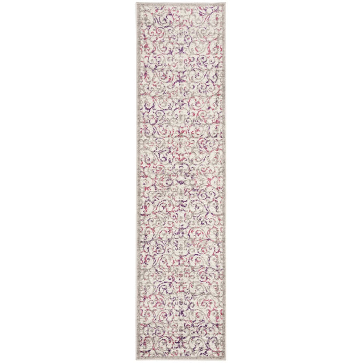 SAFAVIEH Skyler Collection SKY198F Ivory / Pink Rug Image 5