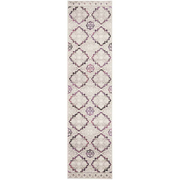 SAFAVIEH Skyler Collection SKY199P Grey / Pink Rug Image 5