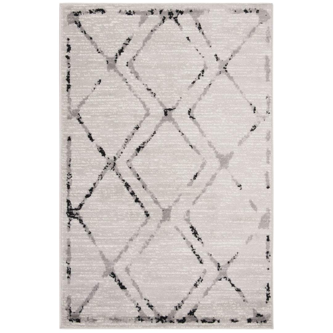 SAFAVIEH Skyler Collection SKY197H Ivory / Grey Rug Image 1