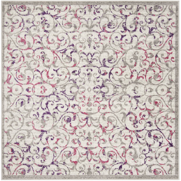 SAFAVIEH Skyler Collection SKY198F Ivory / Pink Rug Image 1