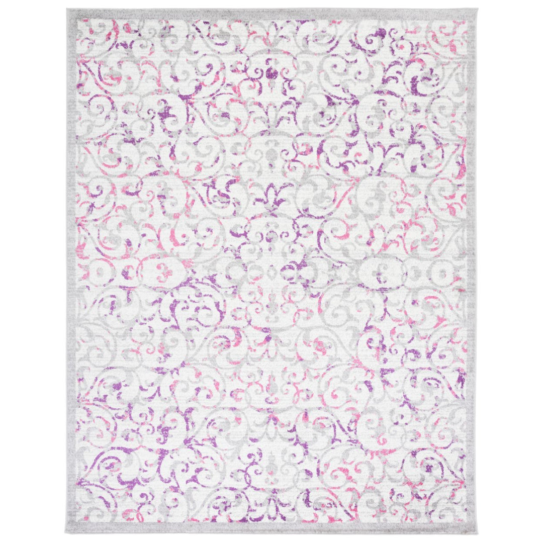 SAFAVIEH Skyler Collection SKY198F Ivory / Pink Rug Image 10