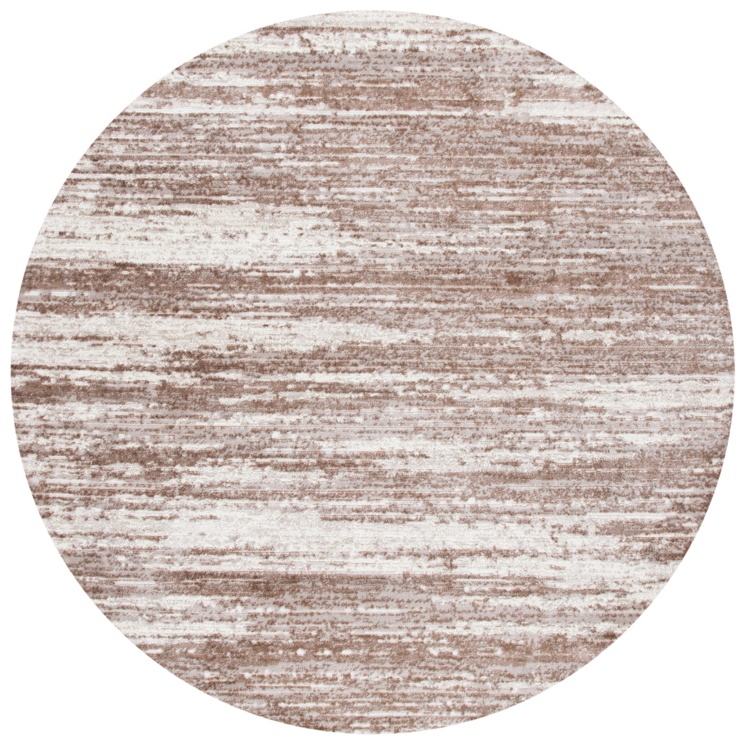 SAFAVIEH Skyler Collection SKY501B Brown / Ivory Rug Image 4