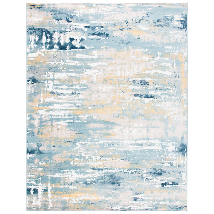 SAFAVIEH Skyler Collection SKY548J Teal / Gold Rug Image 6