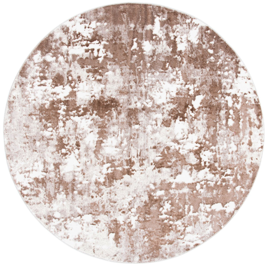 SAFAVIEH Skyler Collection SKY562B Grey / Brown Rug Image 3