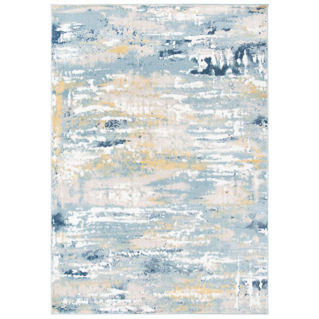 SAFAVIEH Skyler Collection SKY548J Teal / Gold Rug Image 3