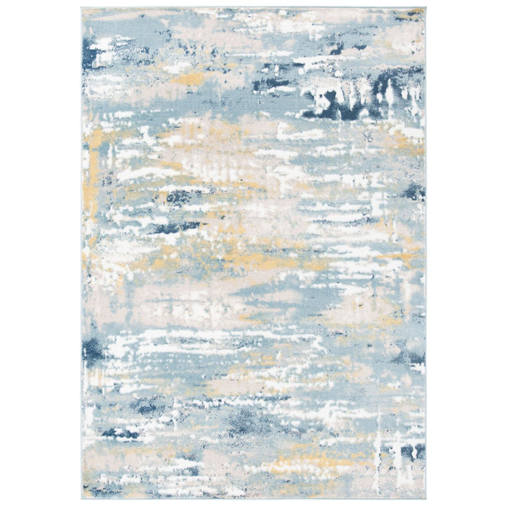 SAFAVIEH Skyler Collection SKY548J Teal / Gold Rug Image 1