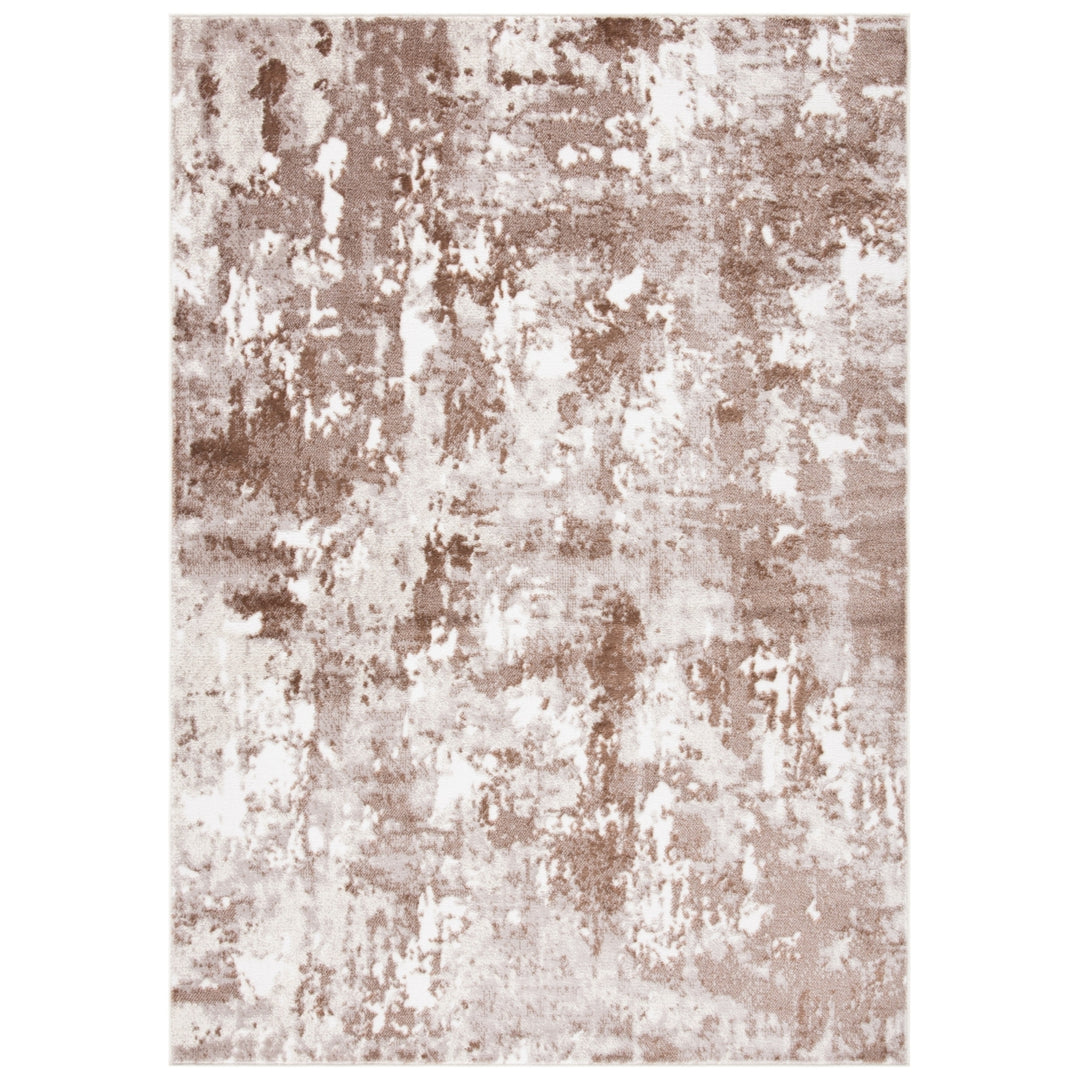 SAFAVIEH Skyler Collection SKY562B Grey / Brown Rug Image 9