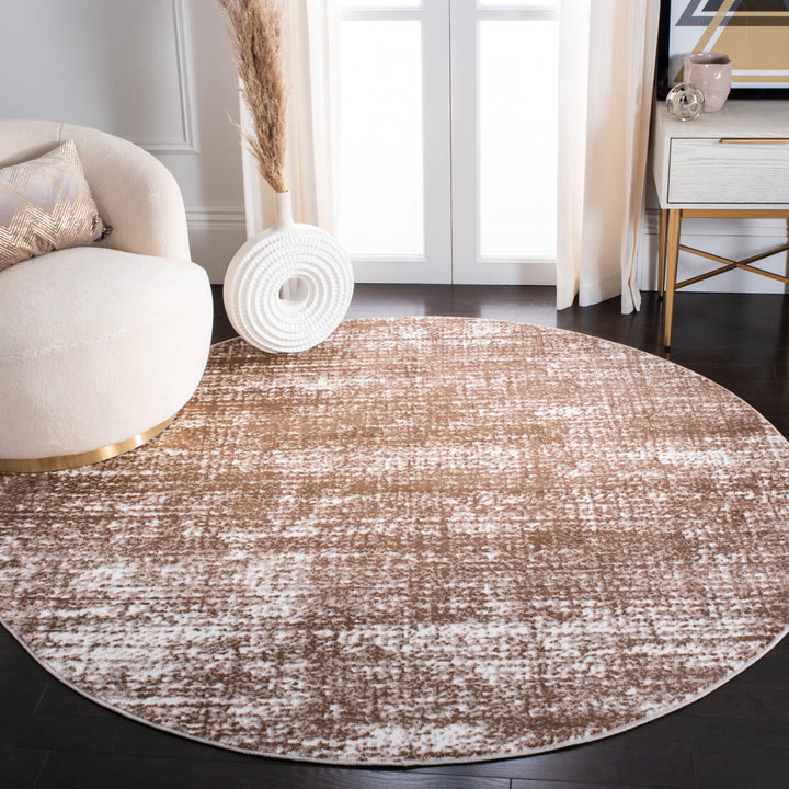 SAFAVIEH Skyler Collection SKY563B Brown / Ivory Rug Image 2