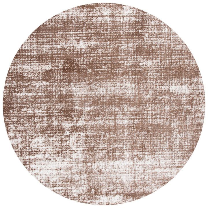 SAFAVIEH Skyler Collection SKY563B Brown / Ivory Rug Image 4