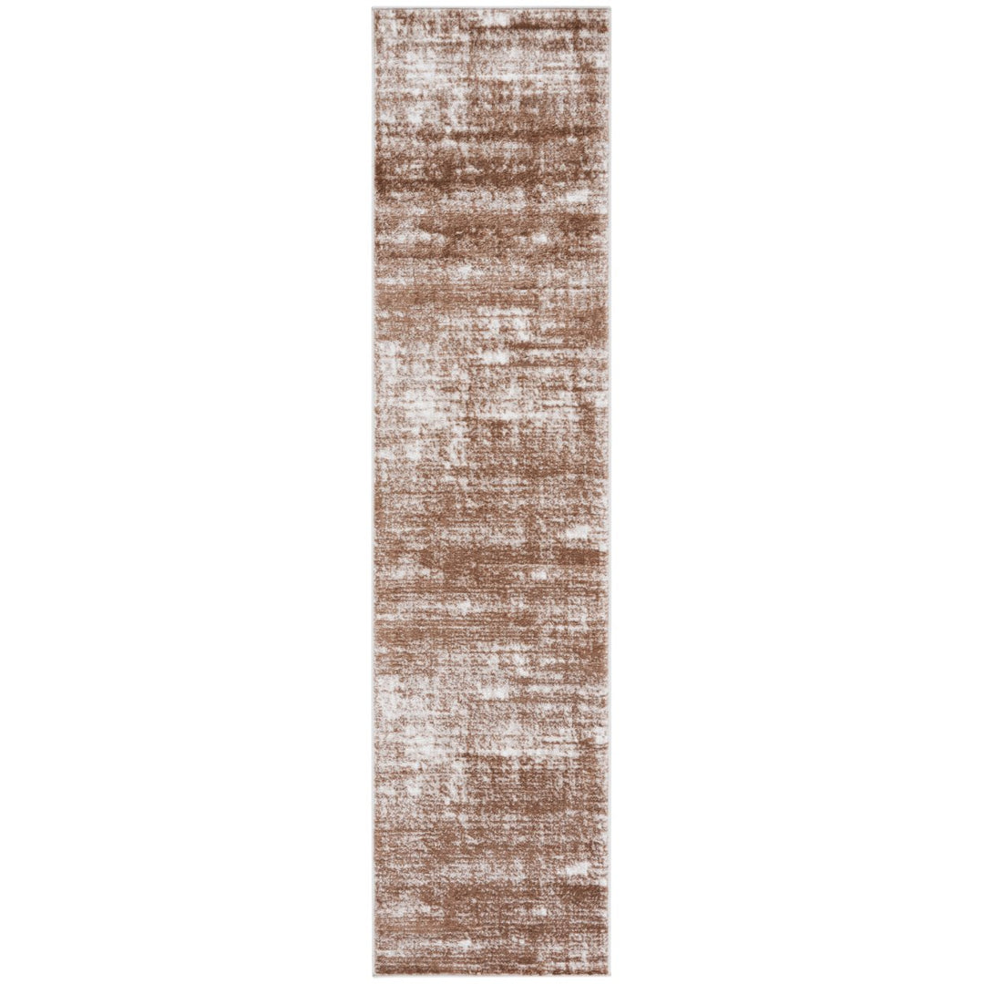 SAFAVIEH Skyler Collection SKY563B Brown / Ivory Rug Image 5