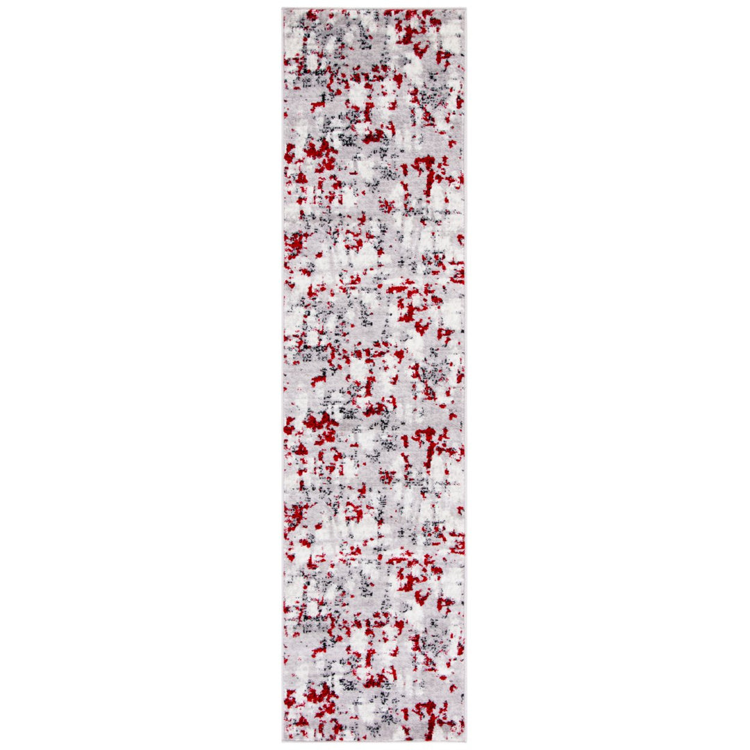 SAFAVIEH Skyler Collection SKY193Q Grey / Red Rug Image 5