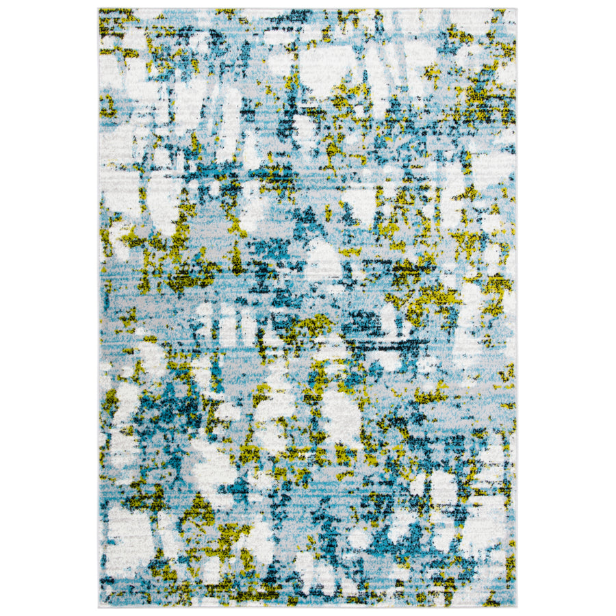 SAFAVIEH Skyler Collection SKY193K Teal / Green Rug Image 1