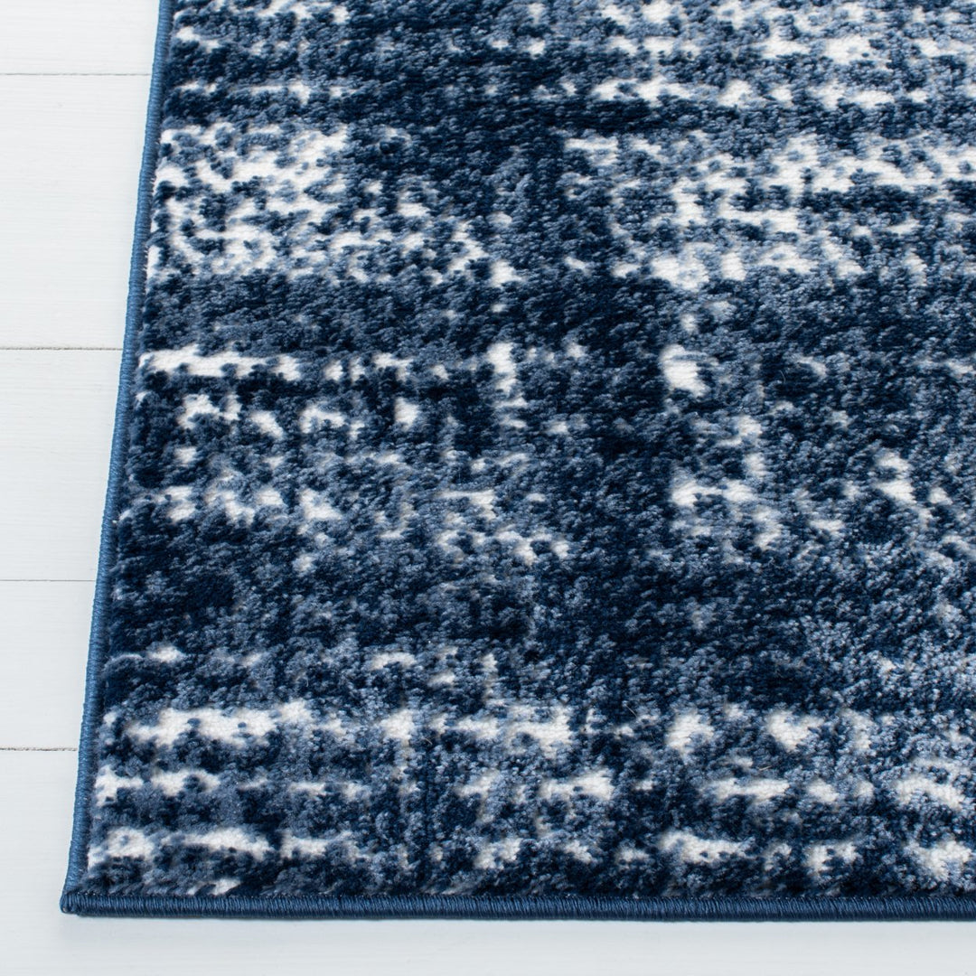 SAFAVIEH Skyler Collection SKY563N Navy / Ivory Rug Image 7